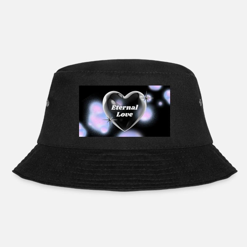 Eternal Love - Bucket Hat - Schwarz