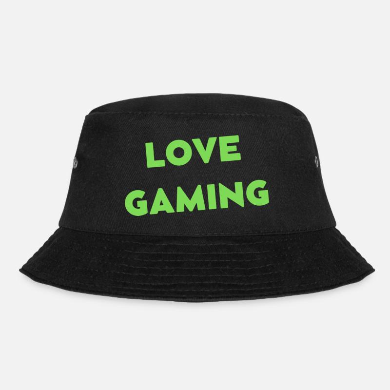 LIEBE GAMING - Bucket Hat - Schwarz