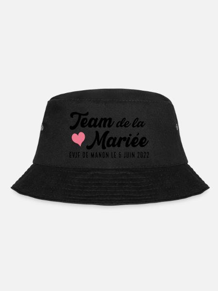 Enterrement Vie Jeune Fille pour faire la fête - Bob - noir