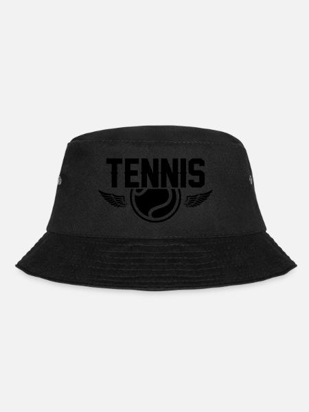 tennis - Bucket Hat - Schwarz
