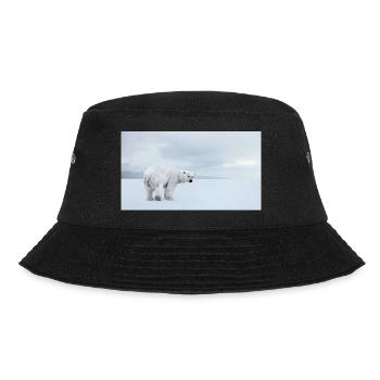 Majestätischer Eisbär in der Arktis 🐻❄️ - Bucket Hat - Schwarz - Vorne - Lela (165cm)