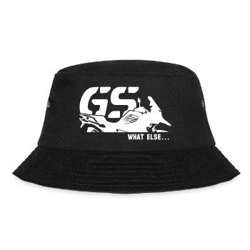 Biker Motorradfahrer Geschenk Boxermotor - Bucket Hat - Schwarz - Vorne - Lela (165cm)