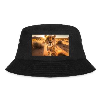 Portrait of a Cheetah, generative AI - Bucket Hat - black - Front - Lela (165cm)