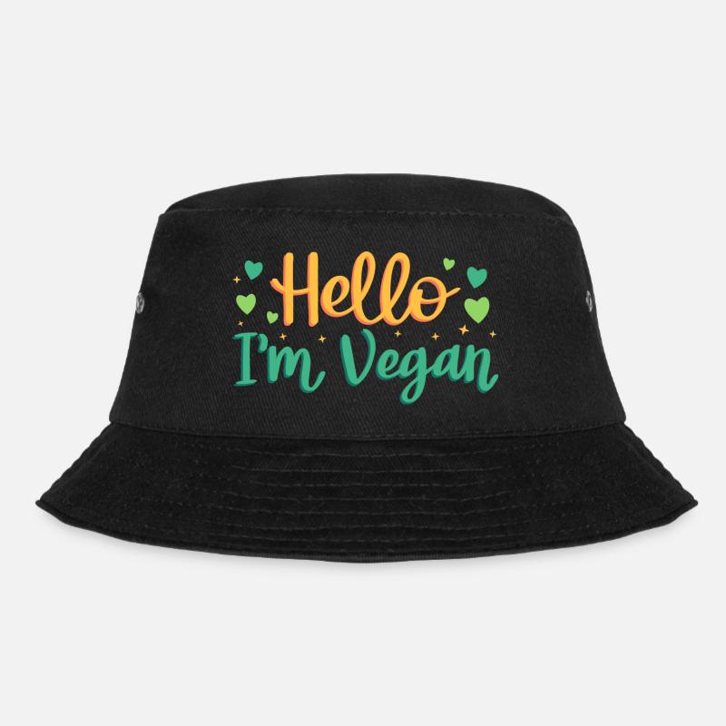 Salut, je suis vegan - Bob - noir