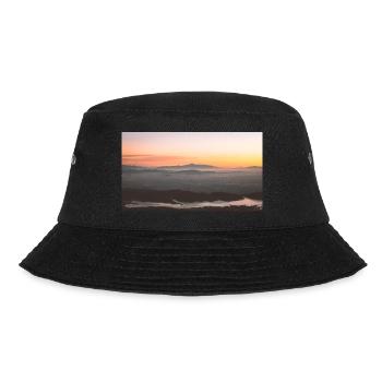 Morning glowing light on the summits of Kisavos - Bucket Hat - black - Front - Lela (165cm)