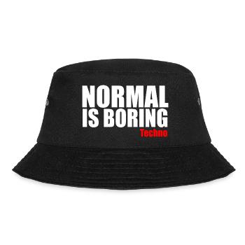 Normal est ennuyeux citation techno - Bob - noir - Devant - Lela (165cm)
