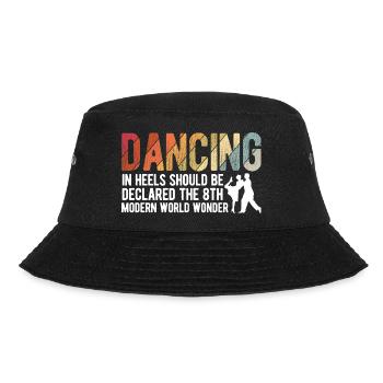 Breakdancing Tanzen für Tänzer - Bucket Hat - Schwarz - Vorne - Lela (165cm)
