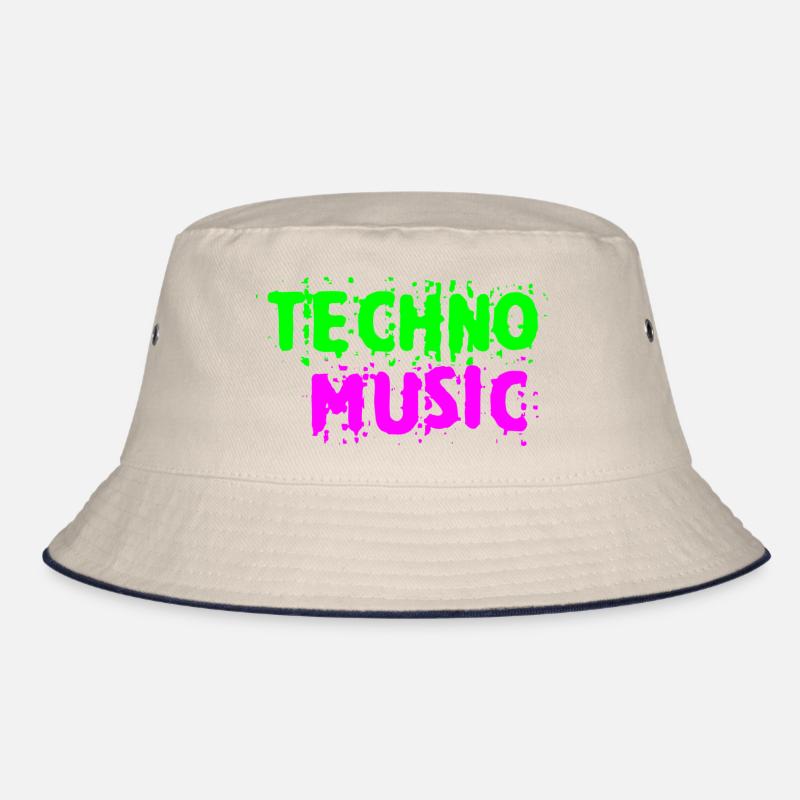 Techno music Bucket Hat