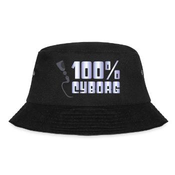 Lustiges Amputation und Beinprothesen - Bucket Hat - Schwarz - Vorne - Lela (165cm)