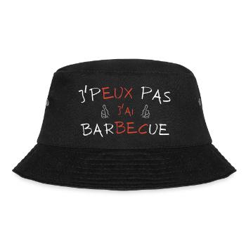 j'peux pas j'ai Barbecue - Bob - noir - Devant - Lela (165cm)