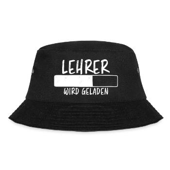 Lehrer Spruch Unterricht Lustiges Lehrer Geschenk - Bucket Hat - Schwarz - Vorne - Lela (165cm)