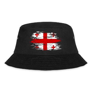 Drapeau géorgien utilisé - Bob - noir - Devant - Lela (165cm)