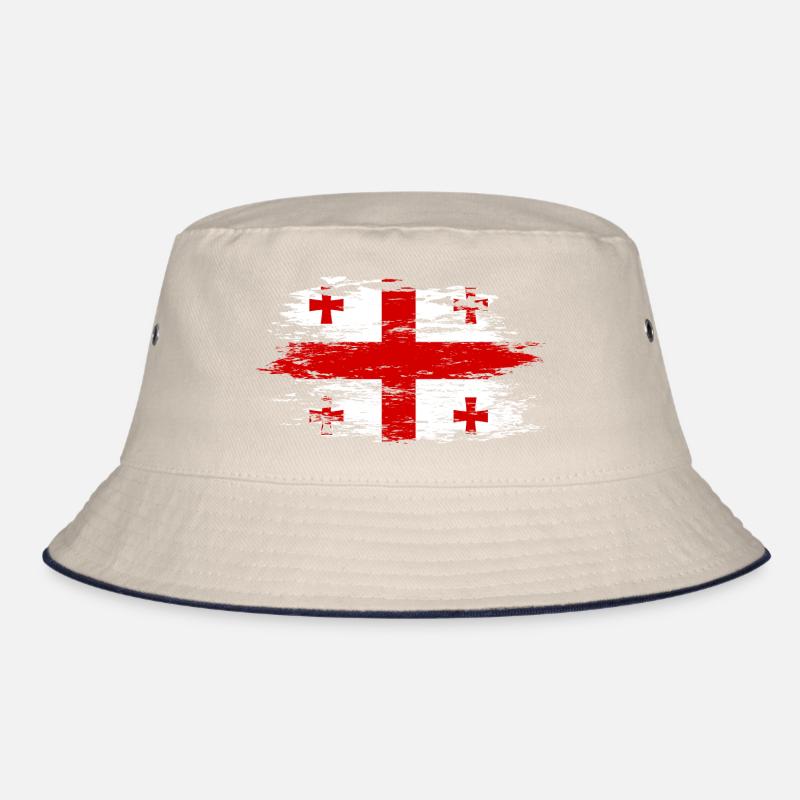 Drapeau géorgien utilisé Bob