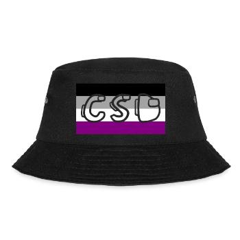 Fierté asexuée CSD - Bob - noir - Devant - Lela (165cm)
