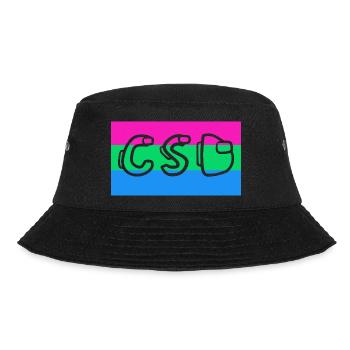 polysexuell pride flag csd - Bucket Hat - Schwarz - Vorne - Lela (165cm)