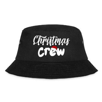 Weihnachtscrew Familie 2024 - Bucket Hat - Schwarz - Vorne - Lela (165cm)