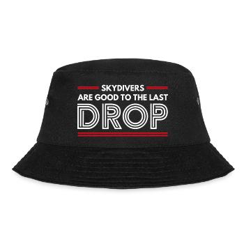 Funny Skydiver Quote: Perfect Gift! - Bucket Hat - black - Front - Lela (165cm)