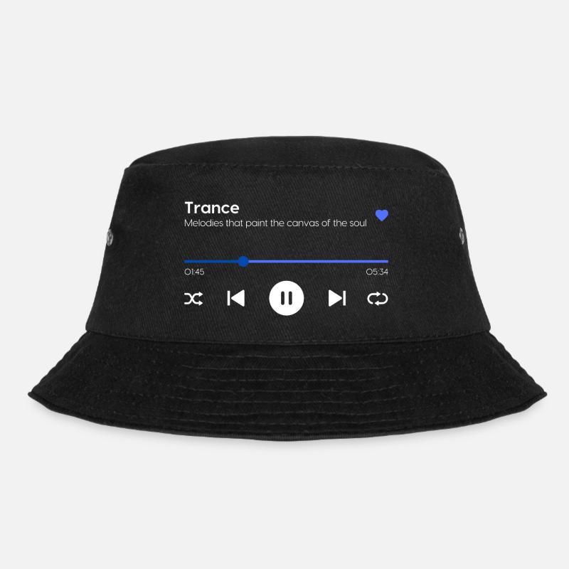Trance - Bucket Hat - black
