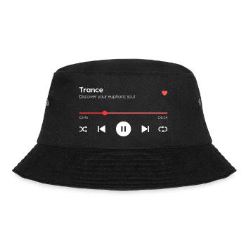 Trance - Bucket Hat - black - Front - Lela (165cm)