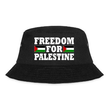Freedom for palestine - Bucket Hat - black - Front - Lela (165cm)