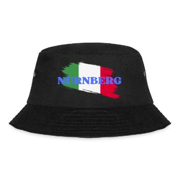 Nürnberg - Bucket Hat - Schwarz - Vorne - Lela (165cm)