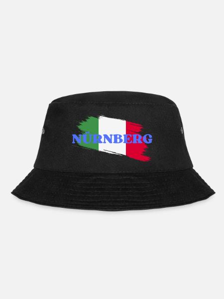 Nürnberg - Bucket Hat - Schwarz