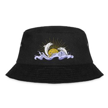 Delphine - Bucket Hat - Schwarz - Vorne - Lela (165cm)