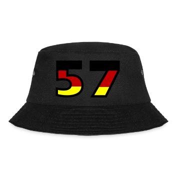 57 Number Germany Jersey - Bucket Hat - black - Front - Lela (165cm)