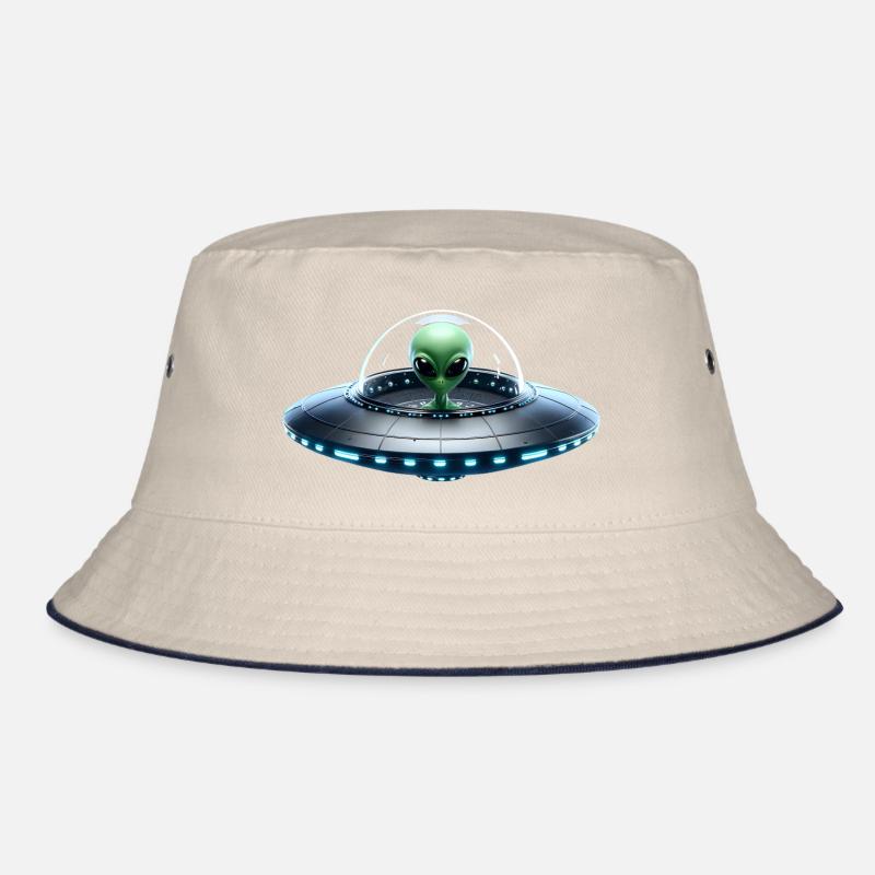 Alien vert dans un vaisseau spatial Bob