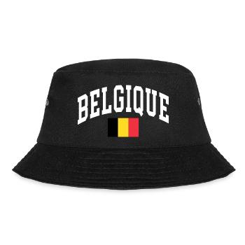 Belgien - Bucket Hat - Schwarz - Vorne - Lela (165cm)