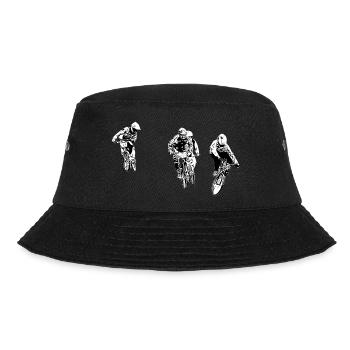 BMX - Bucket Hat - Schwarz - Vorne - Lela (165cm)