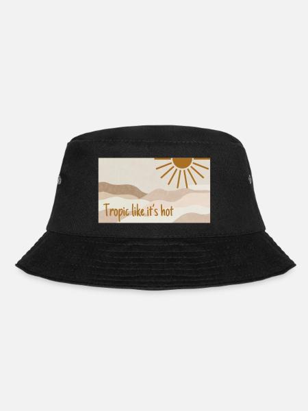 tropic like it's hot - Bucket Hat - Schwarz