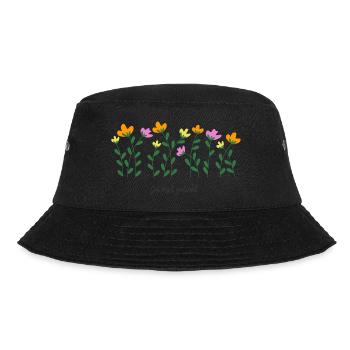 Du bist geliebt - Bucket Hat - Schwarz - Vorne - Lela (165cm)