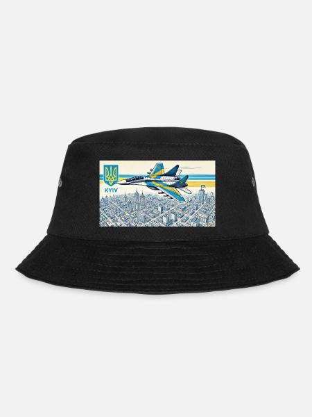 Der Geist von Kiew - Bucket Hat - Schwarz