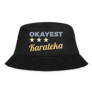 Okayest Karateka - Bucket Hat - black - Front - Lela (165cm)