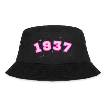 1937 Rose Star - Bucket Hat - black - Front - Lela (165cm)