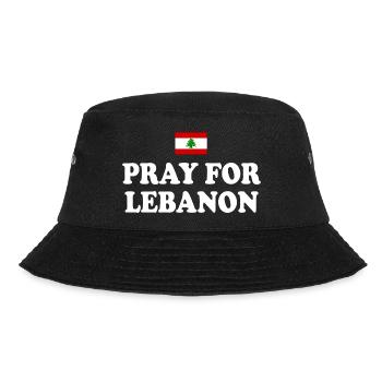 Pray for lebanon - Bucket Hat - black - Front - Lela (165cm)