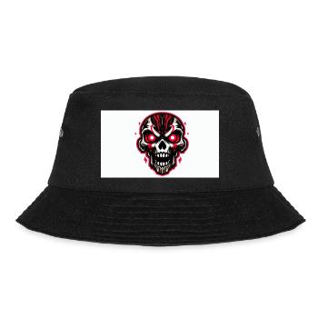 Animated skull - Bucket Hat - black - Front - Lela (165cm)