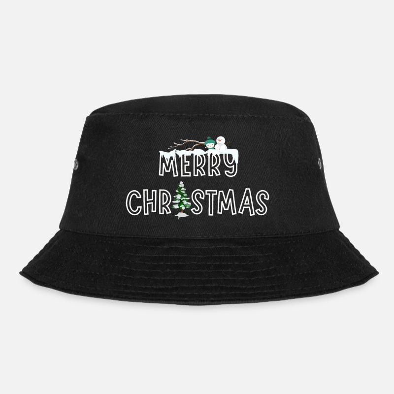 Merry Christmas - Bucket Hat - Schwarz