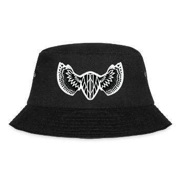 The Mystical Winged Ancient Shield - Bucket Hat - black - Front - Lela (165cm)