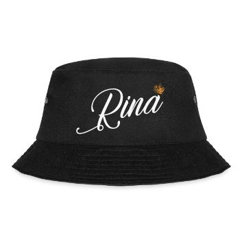 Rina Nom personnalisé pour femmes enfants bambins - Rina - Bob - noir - Devant - Lela (165cm)