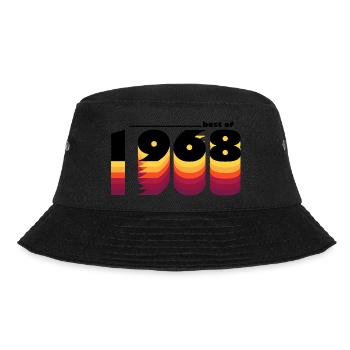 Best of 1968 - Celebrate 57 Years in Vintage - Bucket Hat - black - Front - Lela (165cm)