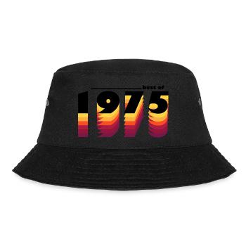 Proudly Celebrating 1975 - Vintage 50 Years of - Bucket Hat - black - Front - Lela (165cm)