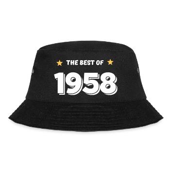 Das Beste von 1958 - Bucket Hat - Schwarz - Vorne - Lela (165cm)