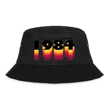 Das Beste aus 1984, 41. Geburtstagsparty, zeitlos - Bucket Hat - Schwarz - Vorne - Lela (165cm)