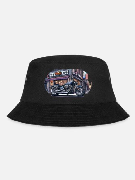 鉄鬼 Tekki Chopper - Bucket Hat - Schwarz