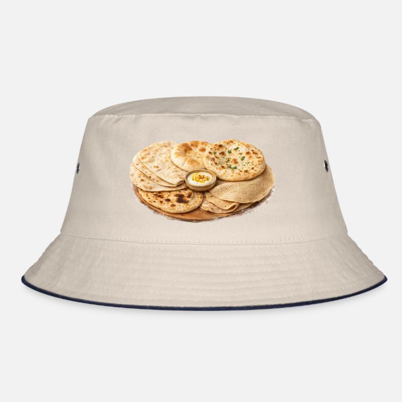 International flatbread platter Bucket Hat