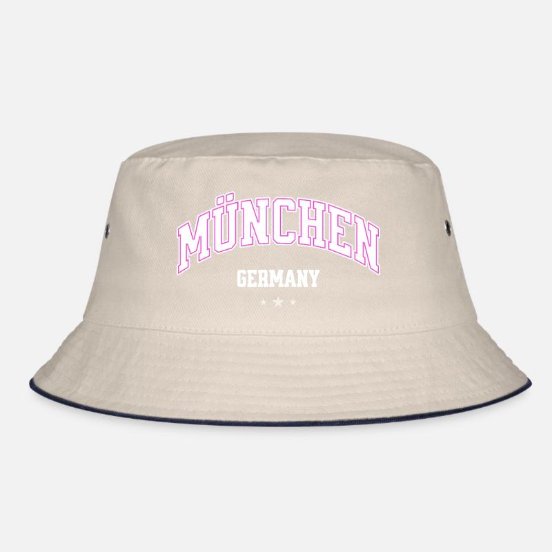 Munich Neon Bow Flair Bucket Hat