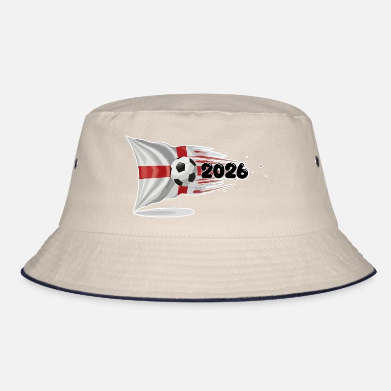 Angleterre St. George’s flag Soccer Burst 2026 Bob