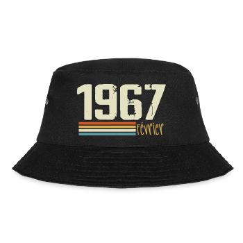 Februar 1967 – Februar 1967 Jubiläum 1967 - Bucket Hat - Schwarz - Vorne - Lela (165cm)